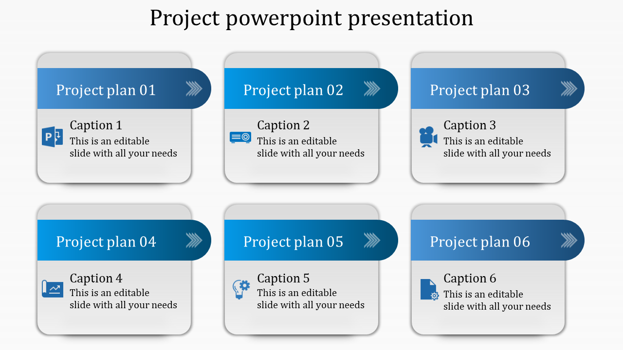 Attractive Project PowerPoint Presentation and Google Slides